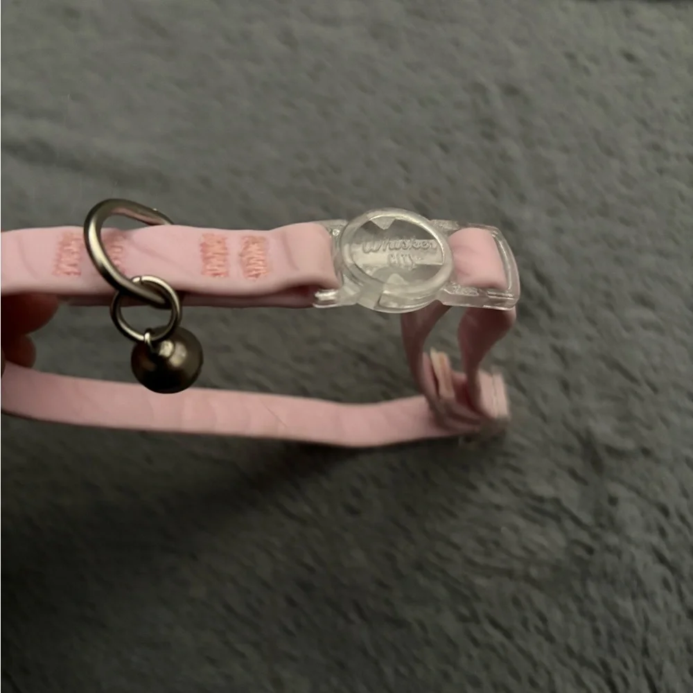 Whisker City Easy release Silicone cat collar with bell